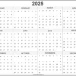 2025 Monthly View Calendar A Comprehensive Guide Calendar 2025