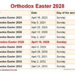 2025 Orthodox Calendar Holidays And Observances Date Dyan Madeleine