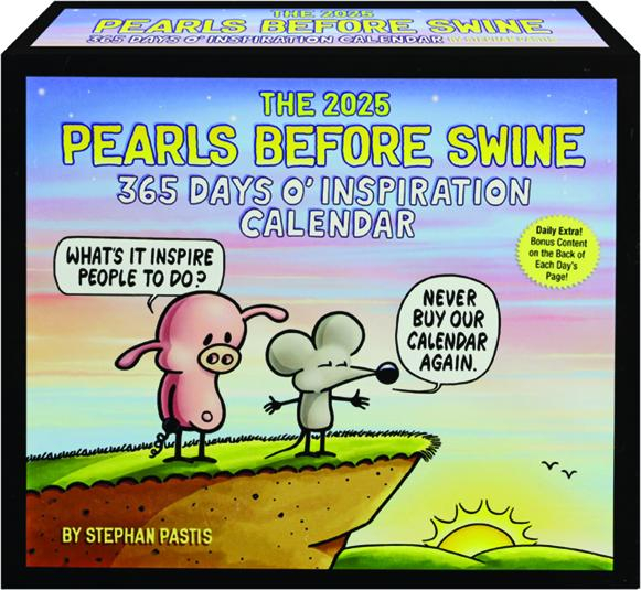 2025 PEARLS BEFORE SWINE 365 DAYS O INSPIRATION CALENDAR 