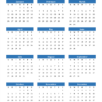 2025 Printable Calendar