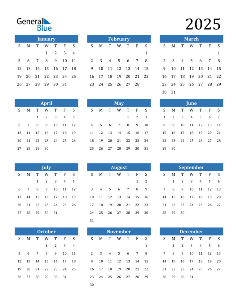 Free 2024 And 2025 Calendar Printable Pdf Download - Academiccalendars.net