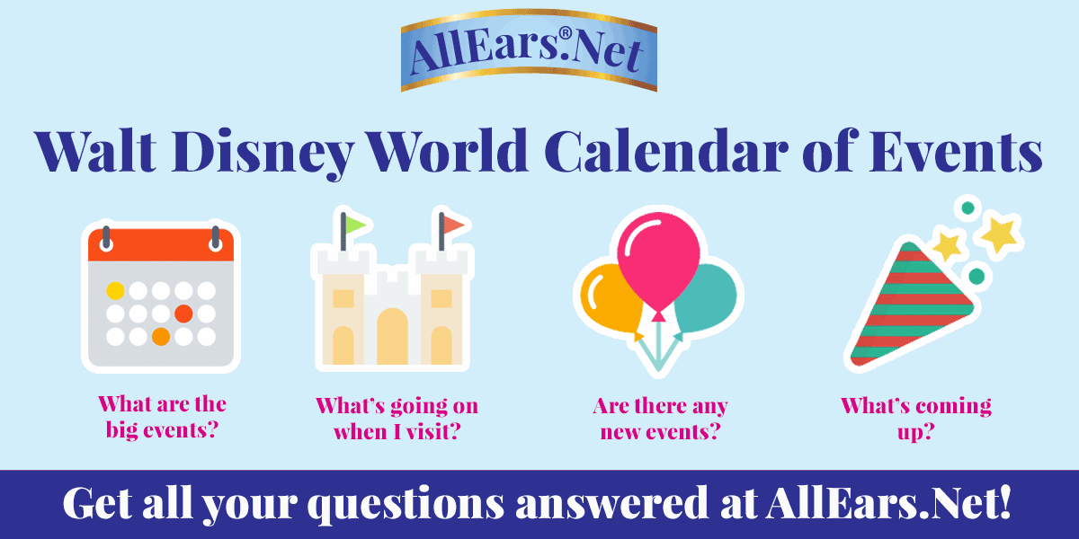 2025 Walt Disney World Event Calendar Alice Babette