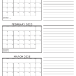 3 Month Calendar 2025 Template A Comprehensive Guide For Planning And