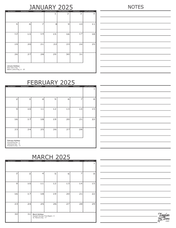 3 Month Calendar 2025 Template A Comprehensive Guide For Planning And 