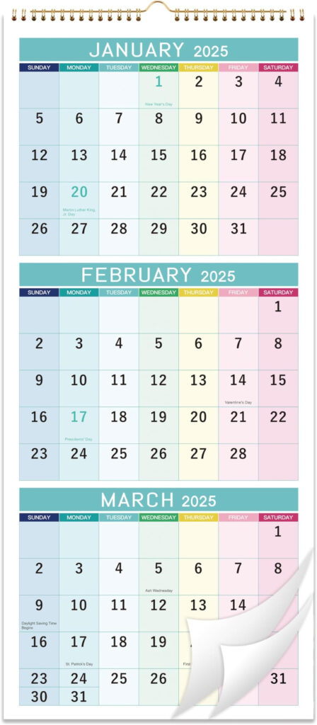 Amazon 24 Months Extra Large Wall Calendar 2024 Large Jan 2024 To 