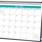 Amazon Desk Calendar 2024 2025 12 Monthly Desk Calendar July