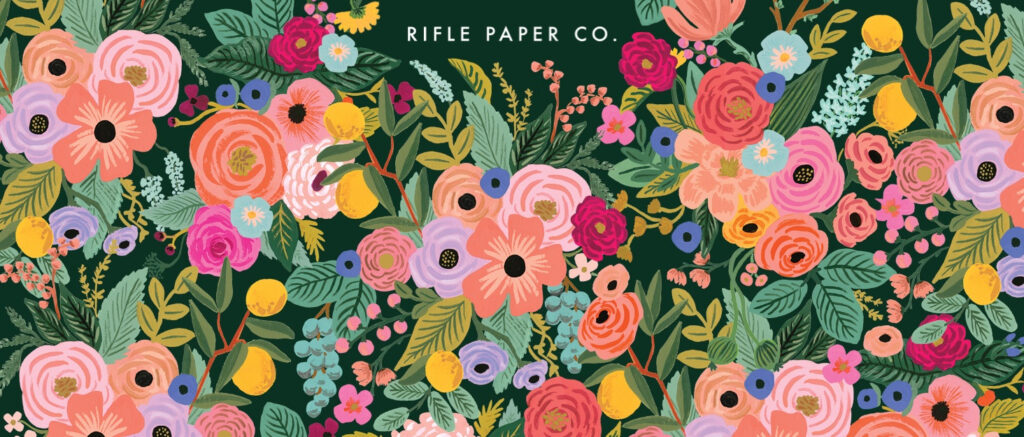 Amazon RIFLE PAPER CO 2025 17 Month Academic Covered Spiral 