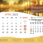 April 8th 2025 Hebrew Calendar Licha Othilie