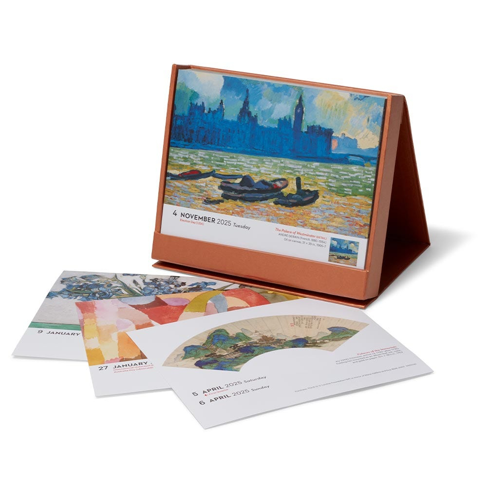 Art 365 Days Of Masterpieces 2025 Desk Calendar Art Calendar Gifts