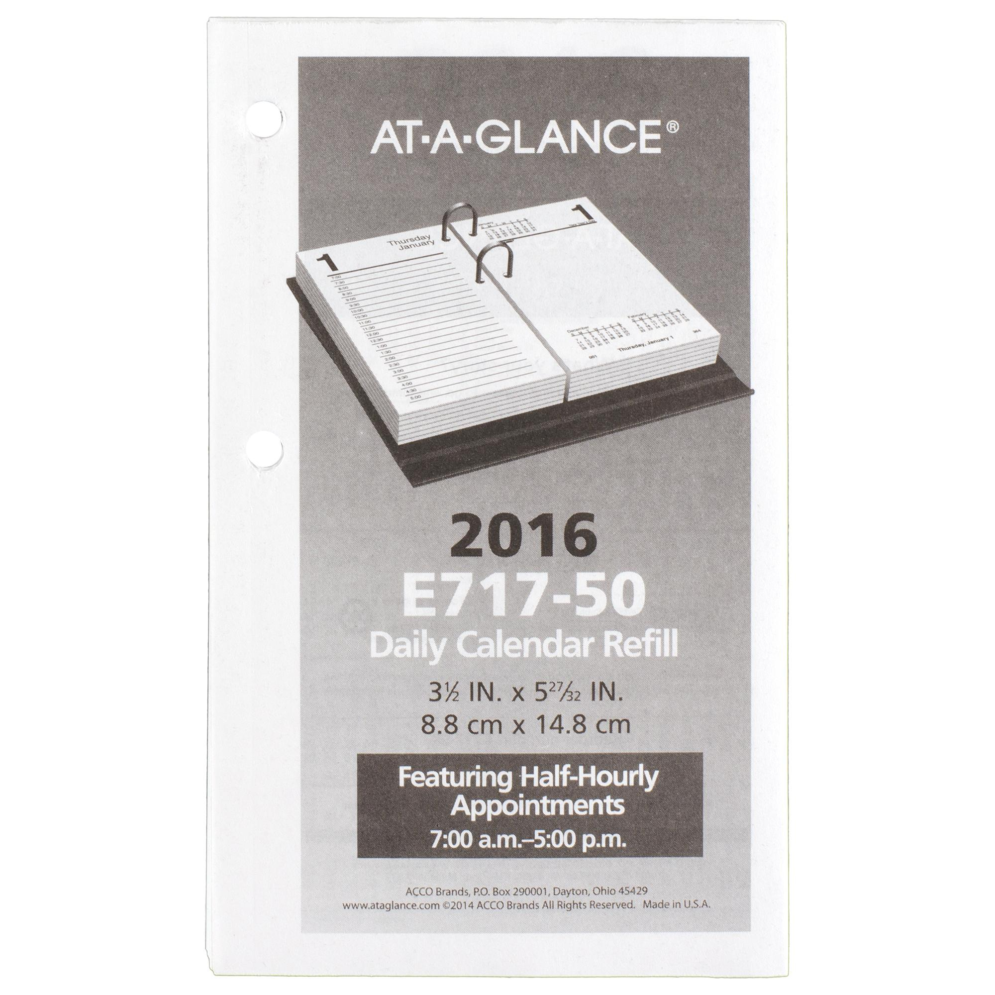 At A Glance 2025 Daily Desk Calendar Refill Twyla Ingeborg