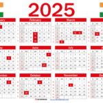 Calendar 2025 India With Holidays And Festivals