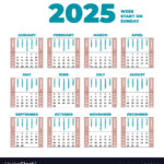 Calendar With Weeks 2025 Editable Calendar Planner 2025