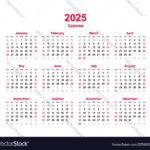 Calendario 2025 A Comprehensive Guide To The 12 Months Editable