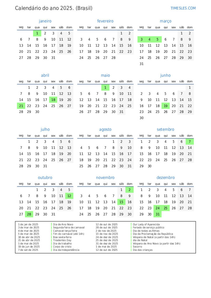 Calendario 2025 Feriados Rio De Janeiro A Comprehensive Guide To 