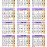 Calendario Acad mico 2025 2026 En Word Excel Y PDF