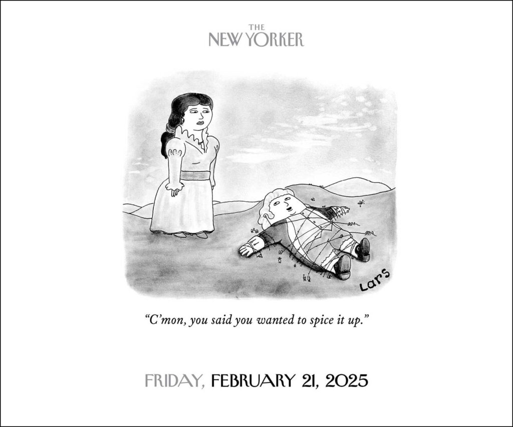 Cartoons From The New Yorker 2025 Day to Day Calendar Book Summary 