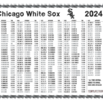 Chicago White Sox 2025 Schedule John Clarkson