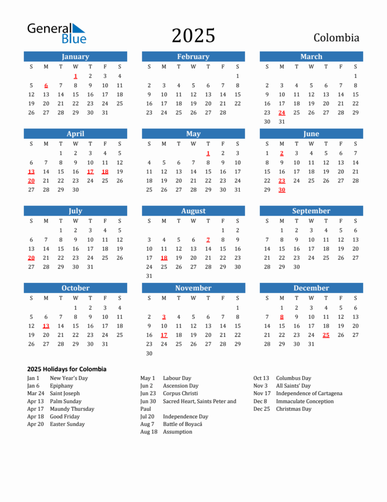 Columbia 2025 2026 Calendar A Comprehensive Guide Design Printable 