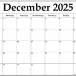 December 2025 And January 2025 Calendar Calendar 2025 August Month