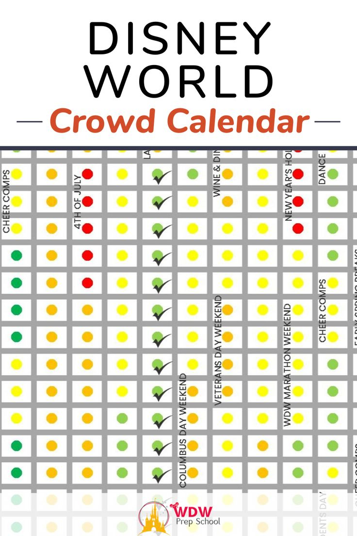 Disney World Crowd Calendar 2025 A Comprehensive Guide To Planning