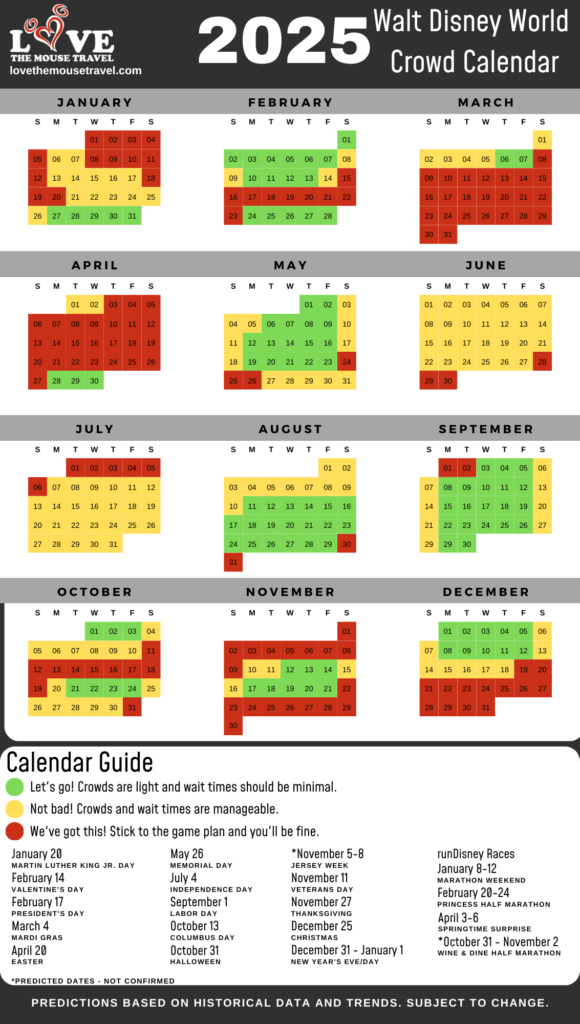 Disneyland Crowd Calendar For 2025 A Comprehensive Guide To Planning 