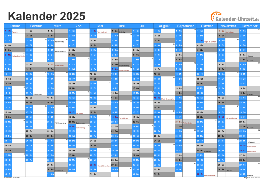 Excel Tabellen Mit Kalenderfunktionen F r 2025 Effiziente Planung Und 