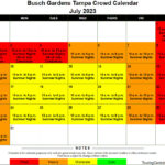 Florida Resident Busch Gardens 2025 Calendar Tiffy Lynnet