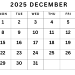 Free Calendar December 2025 And January 2025 With Holidays Elle Nissie