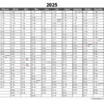 Free Editable Excel 2025 Calendar A Comprehensive Guide Excel