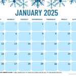 Free January 2025 Calendar With Holidays Calendar 2024 2025