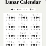 Free Printable 2025 Full Moon Calendar Gwenni Angelica