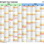 Free Printable Calendar 2025 2026 Editable Templates For Your Planning