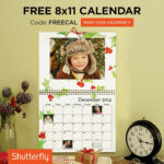 Free Shutterfly Calendar Code 2025 Arlyn Caitrin