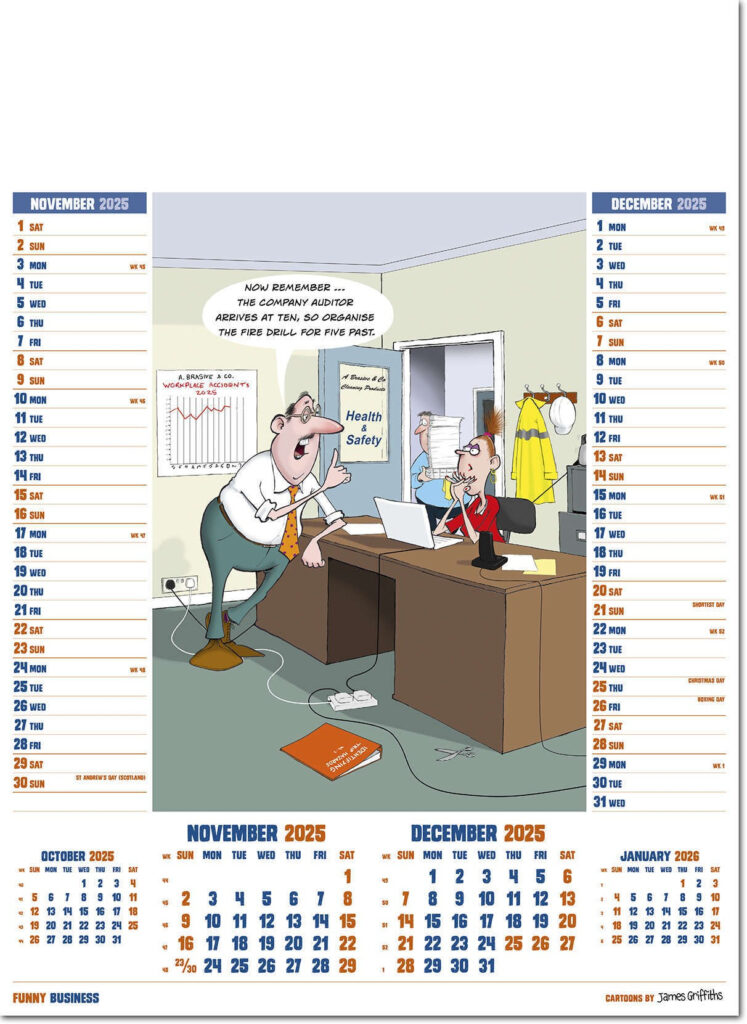 Funny Daily Calendars 2025 Shirl Doroteya