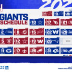 Giants Schedule 2024 2025 Season Lela Shawna