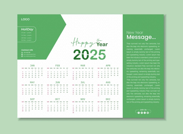 Green Dot Calendar 2025 Berget Cynthea