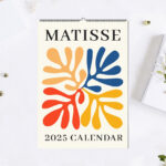 Henri Matisse 2025 Calendar Matisse Art Calendar Present 2025 Wall