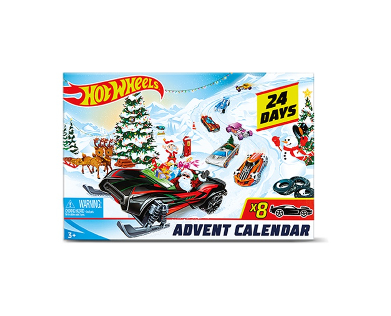 Hot Wheels Advent Calendar 2025 Aldi Mercy Kaycee