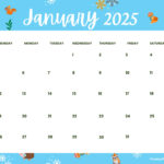 January 2025 Calendar 52 Free PDF Printables