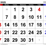 July 2025 Calendar Templates For Word Excel And PDF