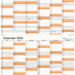 KALENDER 2025 ZUM AUSDRUCKEN KOSTENLOS