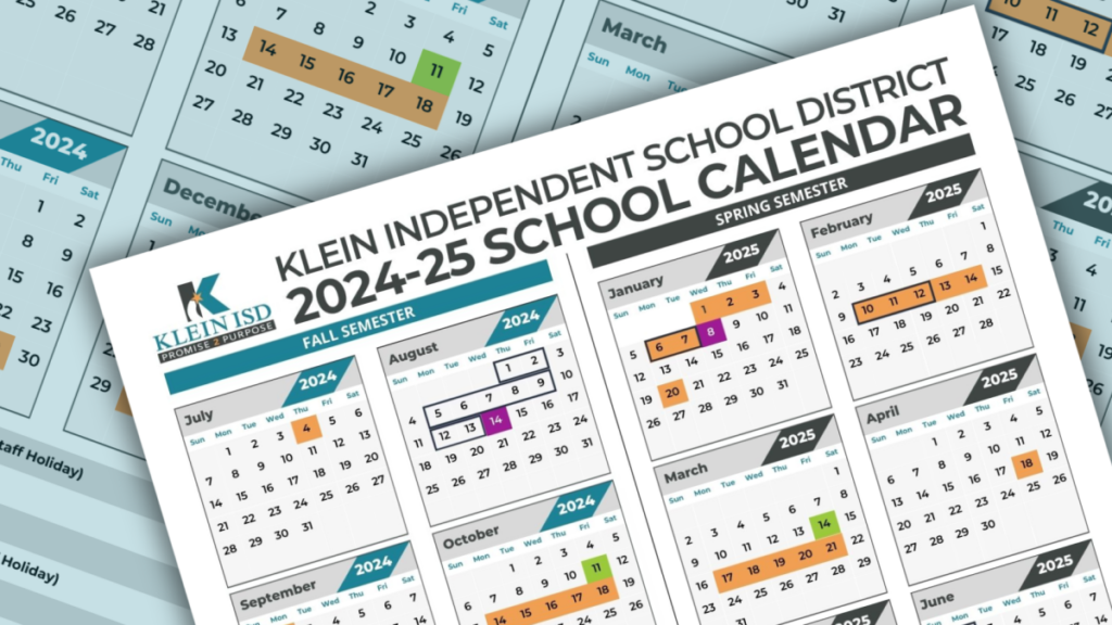 Klein Isd School Calendar 2025 2026 Kacie Jaquith