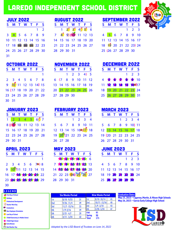 LTISD 2025 2026 Calendar A Comprehensive Overview Editable Calendar