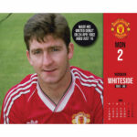 Manchester United FC Legends Desk Calendar 2025