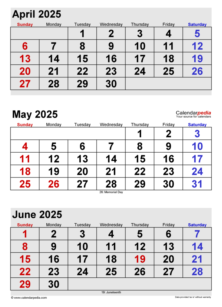 May And June Calendar For 2025 Cassi Nalani