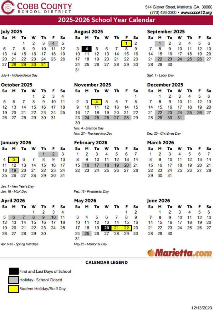 Mesa Public Schools 2025 2026 Calendar Calculator Pru Jacinda