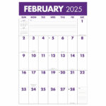 Monster Grid Deluxe Calendar 2025