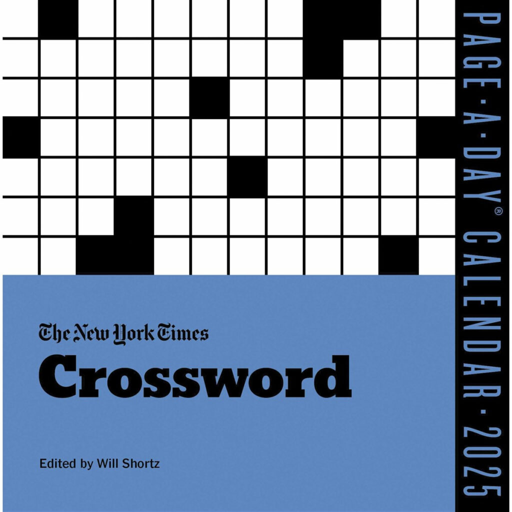 New York Times Crossword Desk Calendar 2025