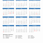 New Zealand Public Holidays In 2025 Design Printable Calendar 2025