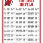 Nj Devils Schedule 2025 24 Ulla Alexina